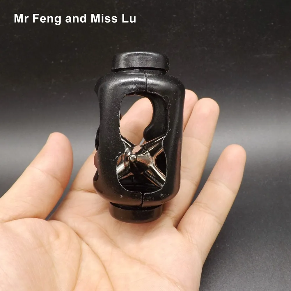 

Star Cage Lock Cast Metal Ring Puzzle 3D Recreational Mind Game Kid Toy