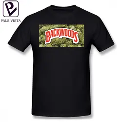 Backwoods Blunt футболка Backwoods футболка забавная 100 хлопок Футболка 5x человек с коротким рукавом Классическая футболка с принтом