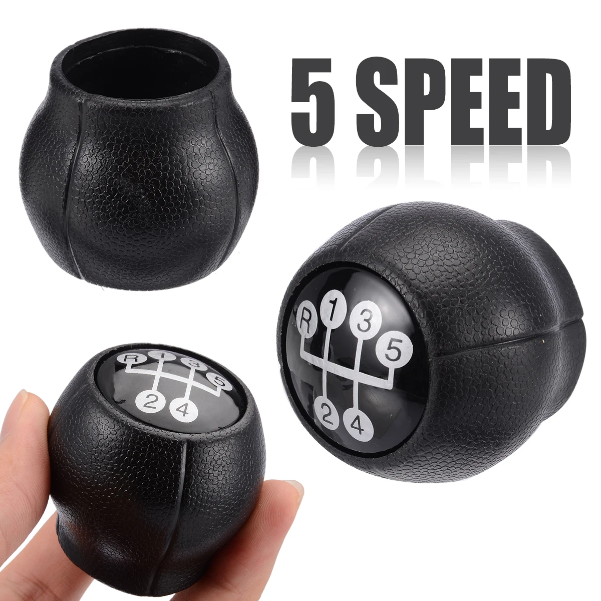 1pcs Hot Sale 5 Speed Car-styling Gear Stick Shift Knob Head For Opel Vauxhall Corsa A Vectra B Astra F G Car Gear Shift Knob