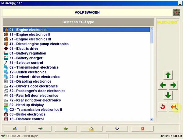 Новое поступление V2014.01 Multidiag Multi-Diag доступ J2534 Pass-Thru OBD2 устройства