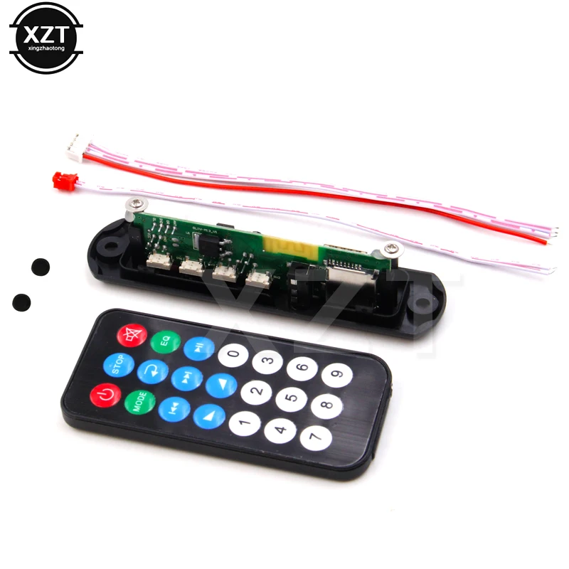 New Micro USB MP3 Power Supply FM Radio MP3 DC 12V Audio Module with