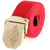 LGFD416 US  World War II  Belt men   Military Thick  cotton webbing STRAP  LONA CORREA  wholesale 160cm 200cm canvas belts ► Photo 3/6