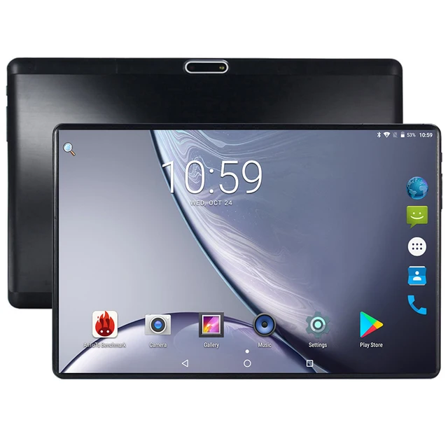 2019 New Android 8.0 OS 10 inch tablet Octa Core 4GB RAM 64GB ROM 4G ...
