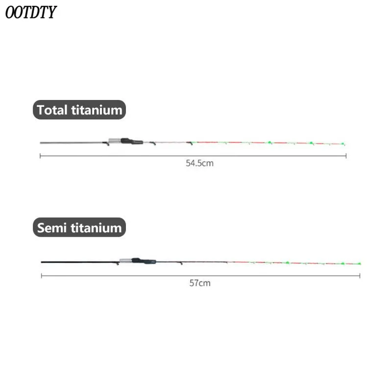 Половина/полный титановый сплав удочка полюс плот палка наконечник Ремонт Замена рыболовное оборудование