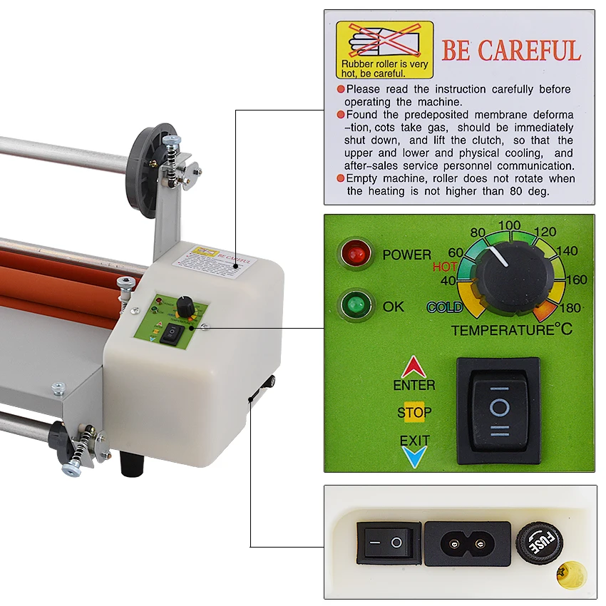 1 шт. A3+ 12 поколения 8350 1" ламинатор 220 В четыре ролика горячей прокатки машина