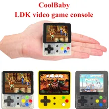 CoolBaby LDK игровая консоль 2,6 дюймов экран мини ретро портативные игровые плееры HD ретро мини consola мальчик Тетрис