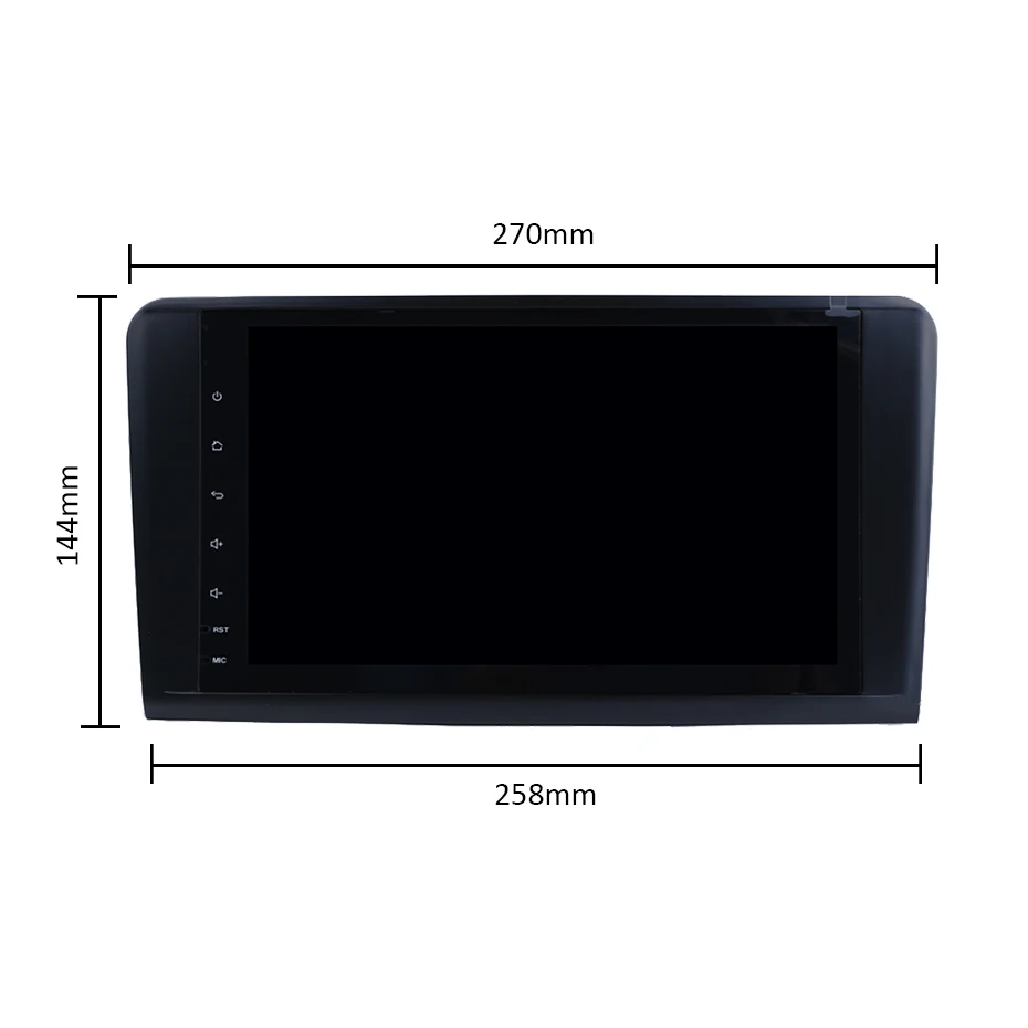 Top Android 9.0 4G 64G car GPS For Mercedes Benz ML GL W164 ML350 ML500 GL320 X164 ML280 GL350 GL450 radio stereo navigation NO DVD 33