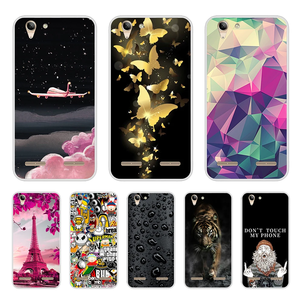 

Phone Case For Lenovo K5 Soft Silicone TPU Cool Design Pattern Painted For Lenovo K5 Case Cover