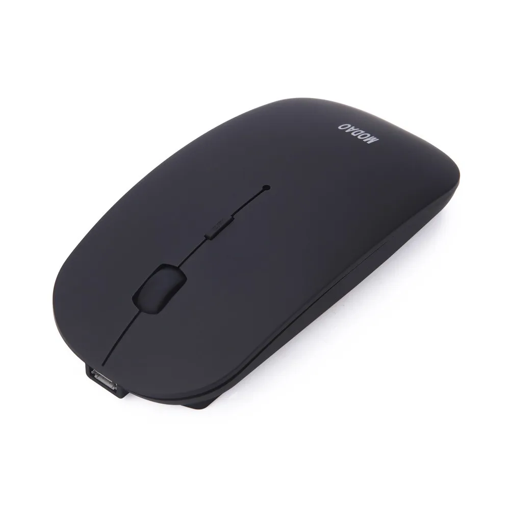 EPULA модная офисная мышь Супер тонкая перезаряжаемая Bluetooth 3,0 Беспроводная мышь для ПК