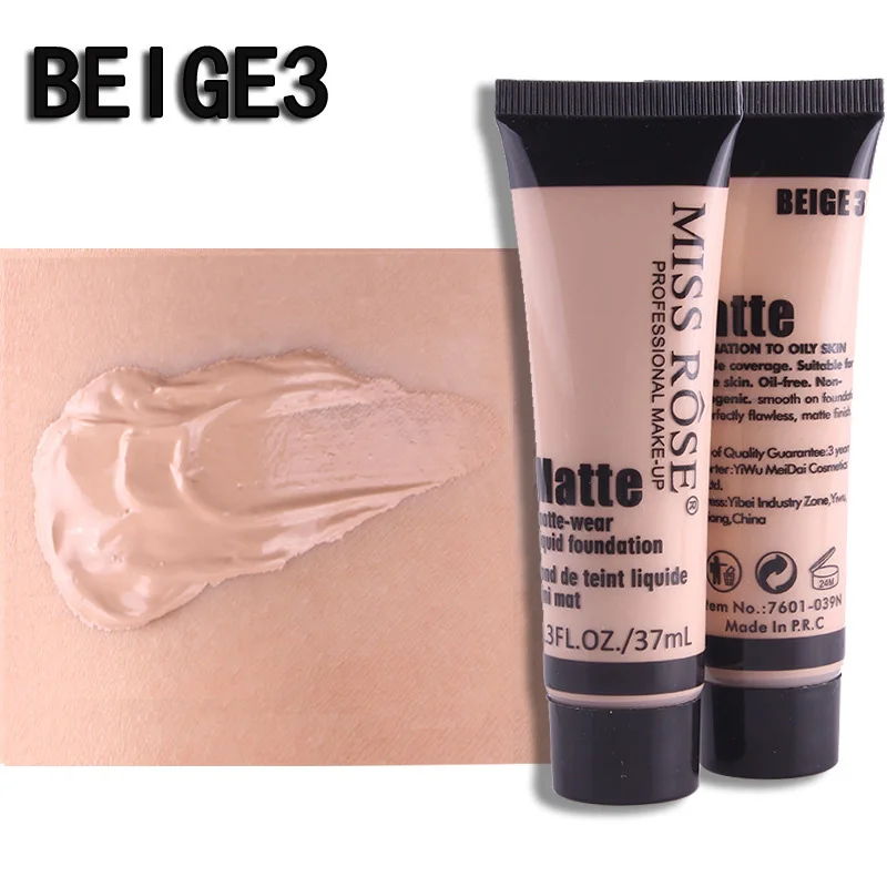 

Miss Rose Bronzer Makeup Base Foundation Liquid Cream Concealer Beauty Tool WH998