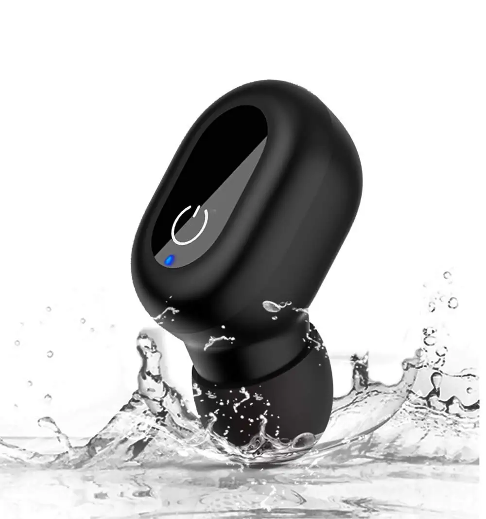 IPX8 водонепроницаемые Bluetooth-наушники одиночная мини-Bluetooth Беспроводная