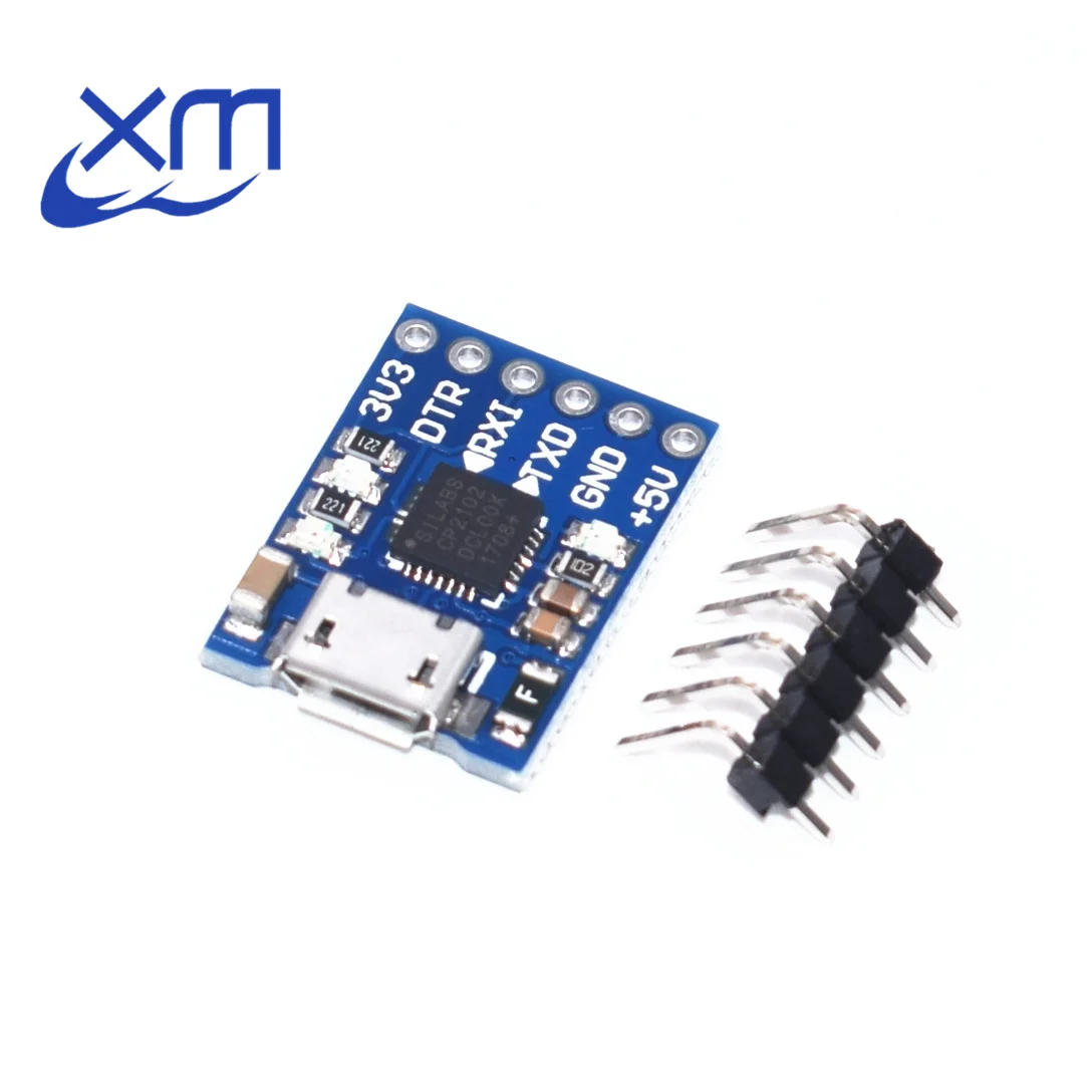 

CJMCU CP2102 MICRO USB to UART TTL Module 6Pin Serial Converter UART STC Replace FT232 NEW I41