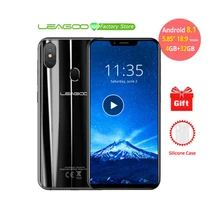 LEAGOO S9 5,85 ''HD+ 18:9 экран смартфон Android 8,1 4 ГБ 32 ГБ MTK6750 Восьмиядерный мобильный телефон 3300 мАч 4G отпечаток пальца
