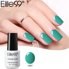 Elite99 7ml Gel Nail Polish Soak Off UV Nail Art Manicure for Long-lasting Gel Polish Top Base Glue Varnish