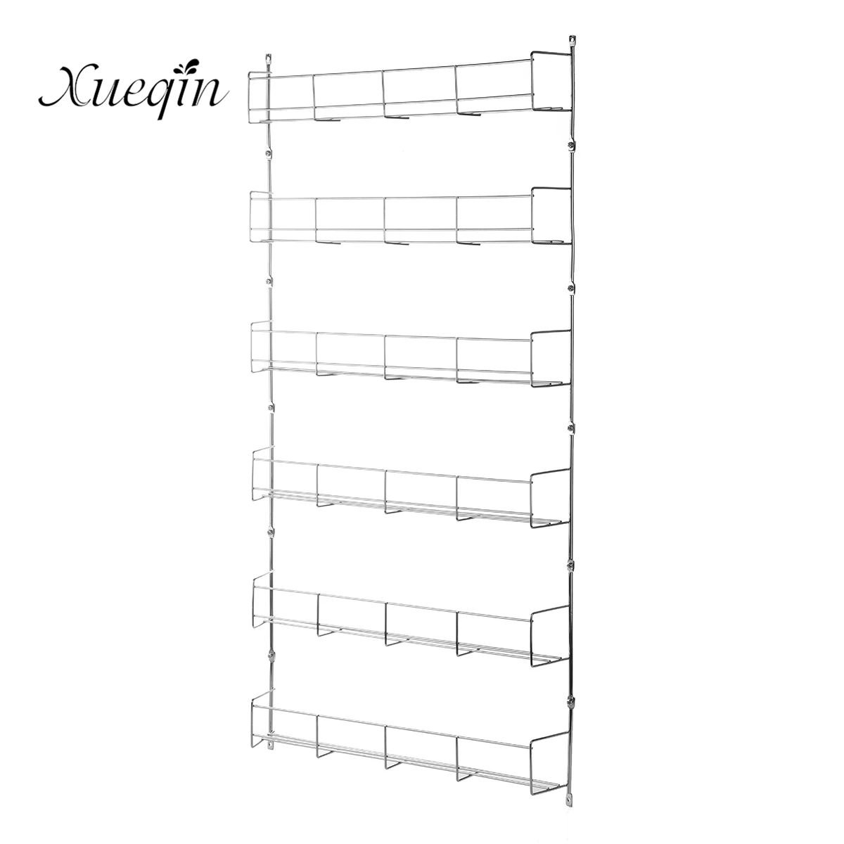 

xueqin Kitchen Spice Rack Cabinet Organizer Wall Mount Storage Shelf Pantry Holder For Home Bathroom Kitchen Storage Accessories