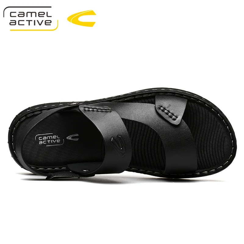 Camel Active/ Брендовые мужские летние модные сандалии; пляжная обувь из натуральной кожи; удобная повседневная обувь; Мужская обувь в римском стиле; большие размеры