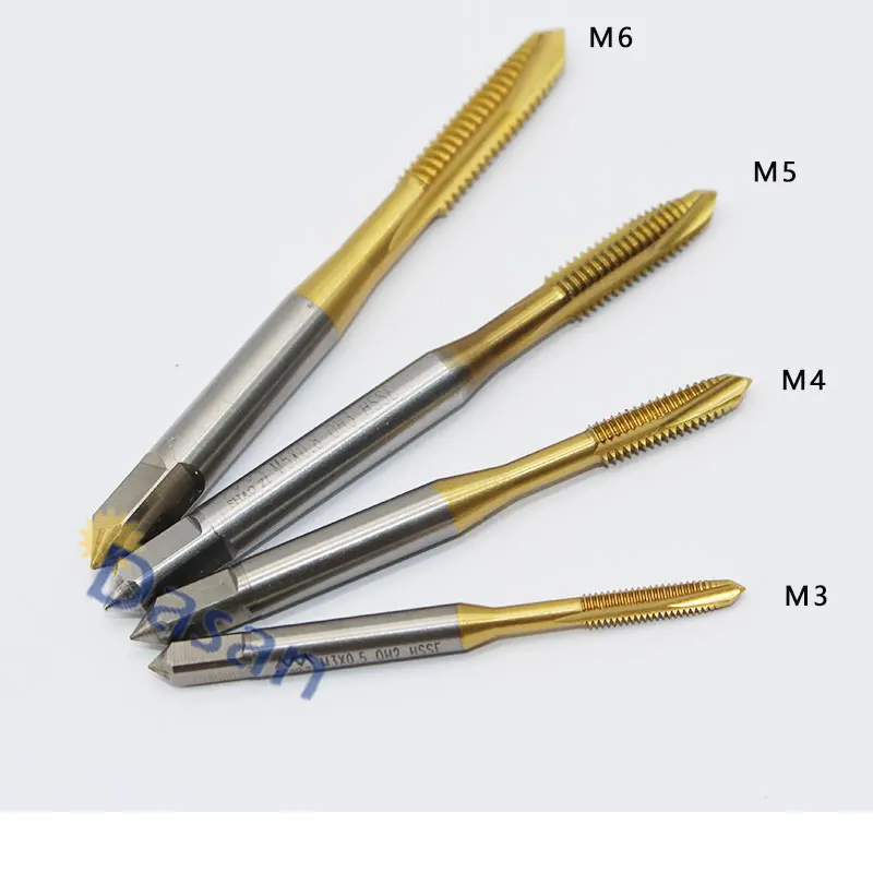 M6 x Metric Coarse Spiral Flute Machine Tap for Stainless 'Green' EW