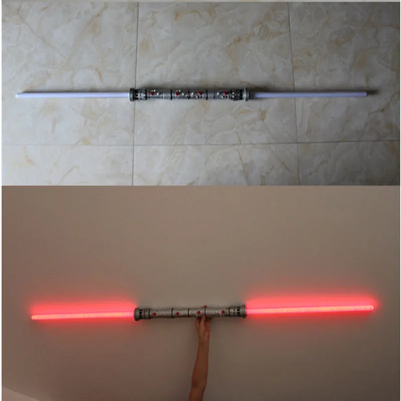 

2pcs/lot Star Wars Lightsaber Darth Red Star Wars Light Saber Mint Sound Light Saber 180cm