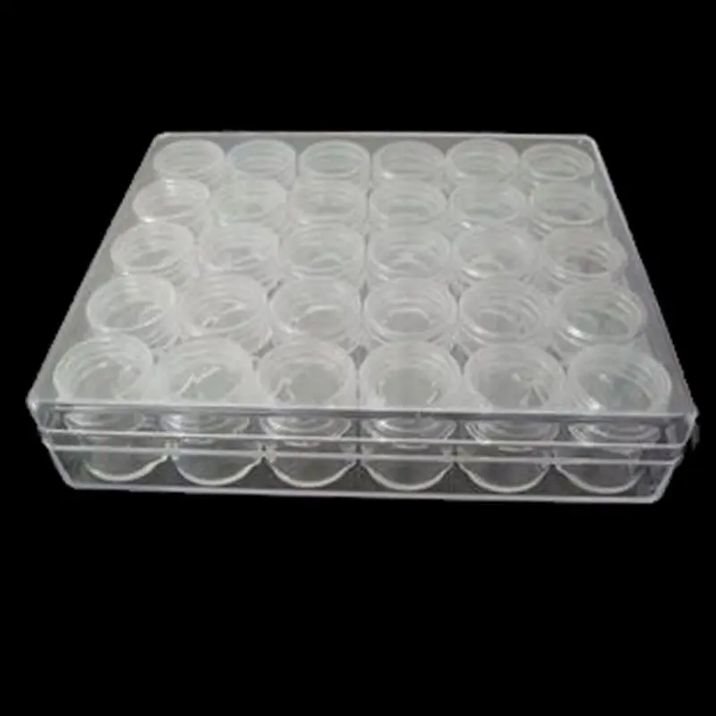 

Dpsprue коробка для алмазной живописи инструмент 12/30 сетка DIY Алмазная вышивка алмазная живопись мозаика бисер пластиковый ящик для хранения