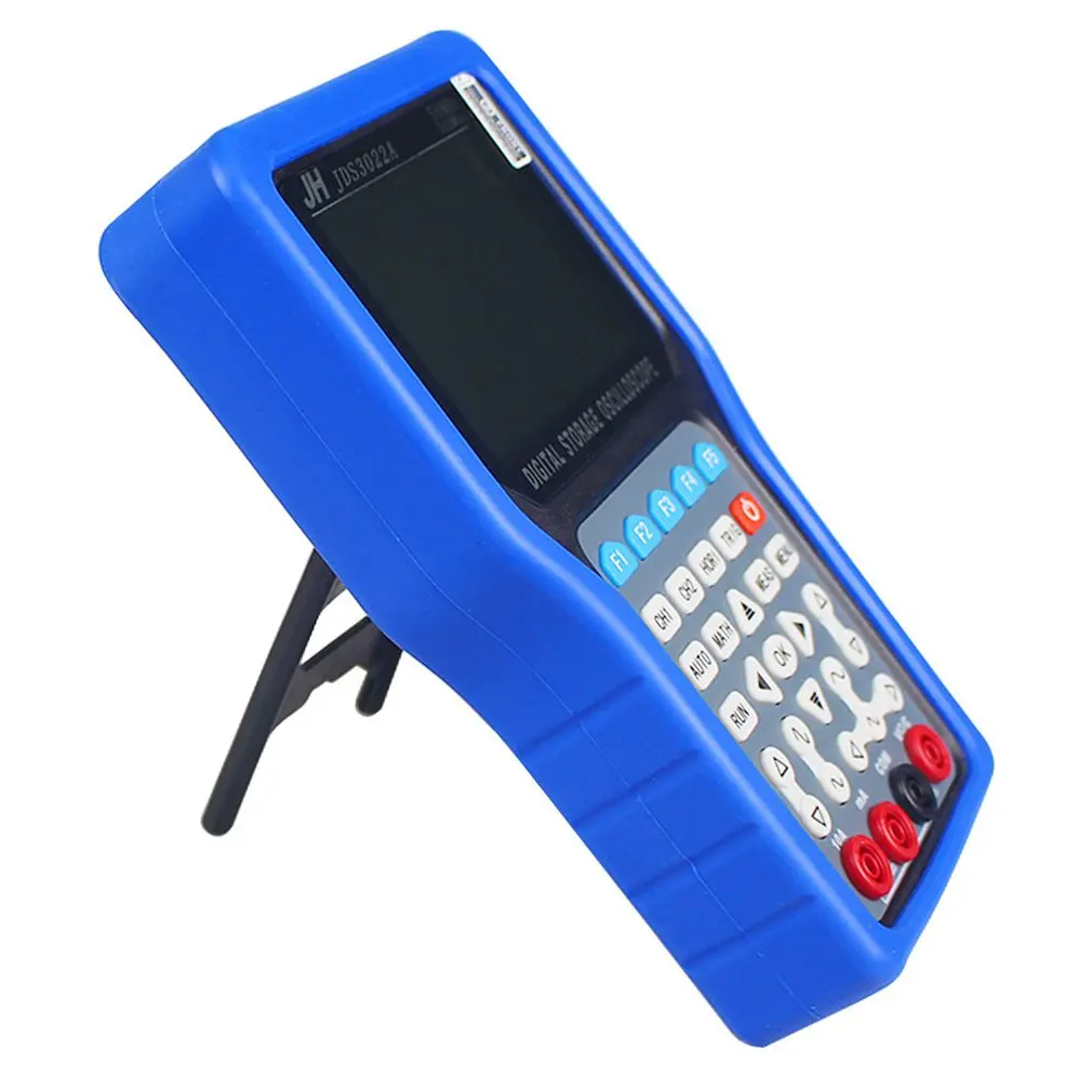 JDS3022A Digital Oscilloscope Handheld Storage Oscilloscope 500MSa/S Max Samples 50MHZ 2CH DDS Signal Generator