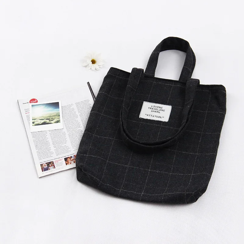 Wool Handbags 2017 Spring New Style Plaid Shoulder Bags Vintage Wool Handbags 2017 Spring New Style Plaid Shoulder Bags Vintage Women Tote Bag School Handbag Mid Size Eco Traveling On Aliexpress Alibaba