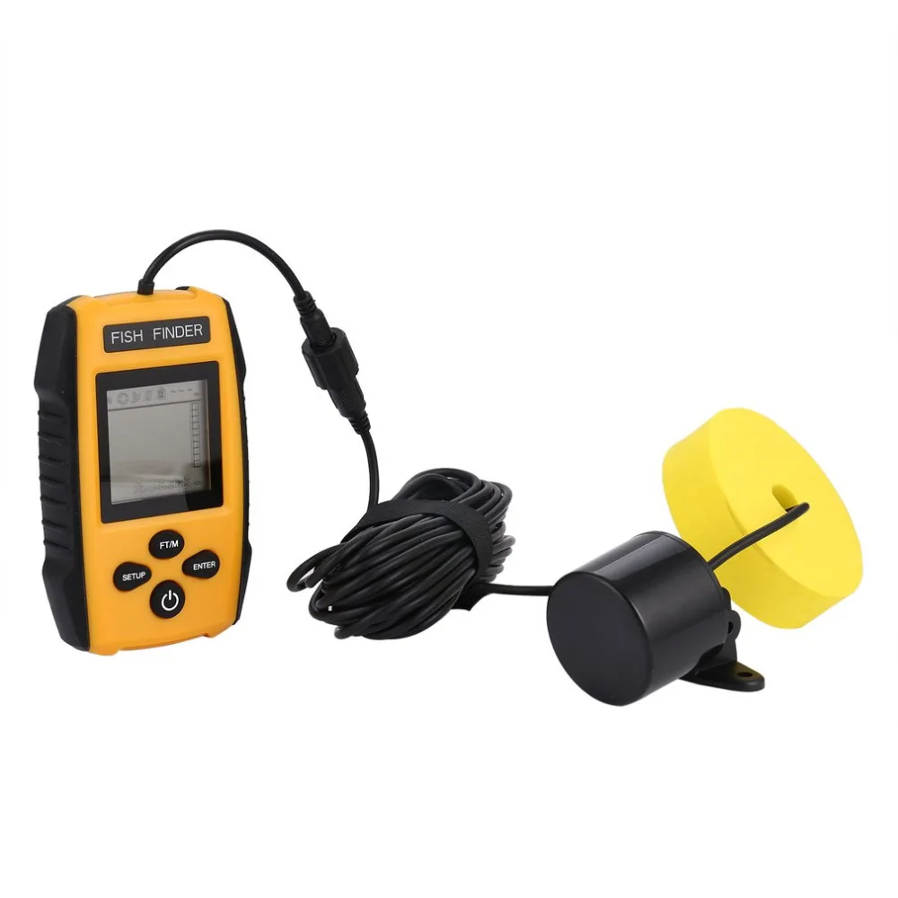 

Portable Visual HD LCD Sonar Fish Finder Fish Depth Scale Selectable Sensitivity Outdoor Fishing Alarm Tool Echo Sounder new