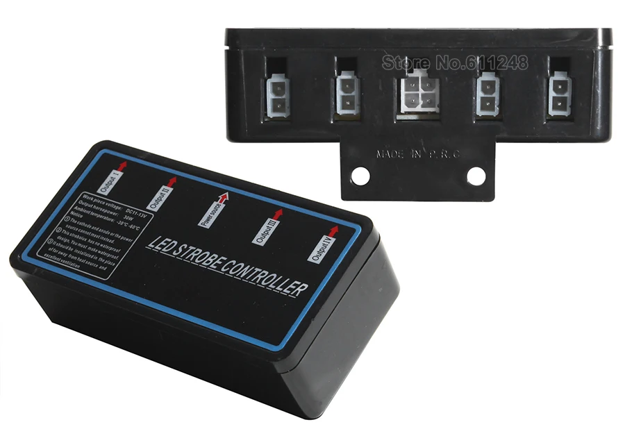 4X4LED ультра тонкий проводной Управление 12V Авто Решетка Strobe Предупреждение
