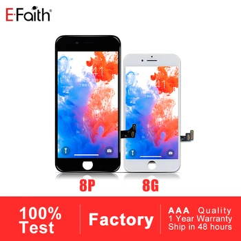 

Efaith AAA Grade 50 PCS For iPhone 8 LCD For iPhone 8 plus LCD Display Screen Replacement Lens Pantalla With Touch
