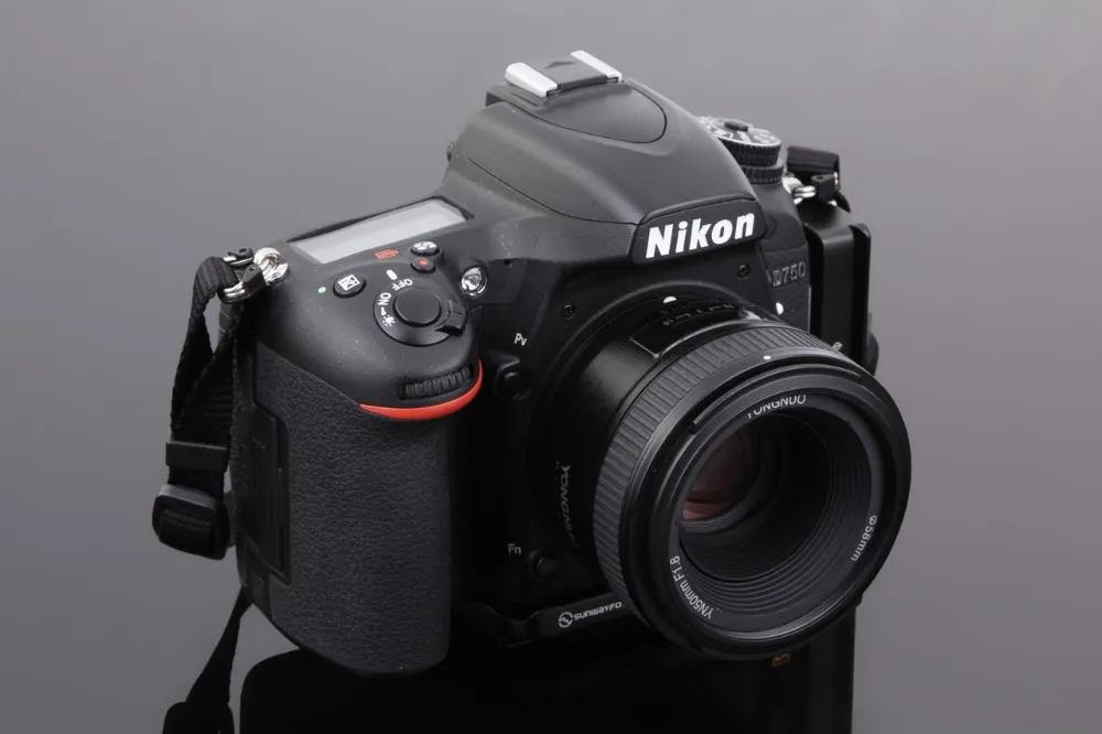Объектив YONGNUO YN50MM F1.8 с большой апертурой и автофокусом для Nikon DSLR, объектив 50 мм f1.8