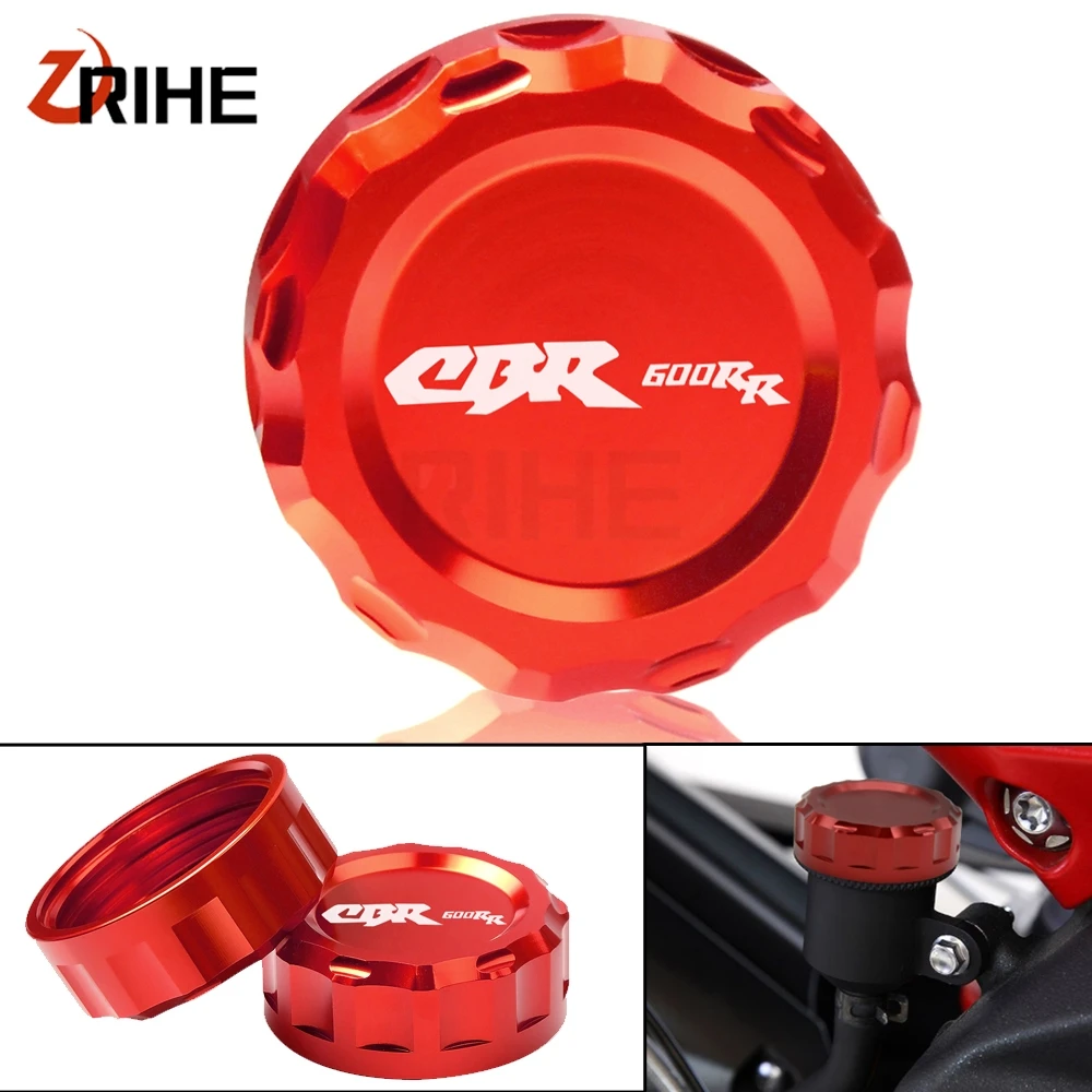 

Motorcycle Brake Fluid Reservoir Tank Rear Brake Fluid Reservoir Cap Cylinder Cover For Honda CBR600RR CBR 600 RR 2007-2014 2008