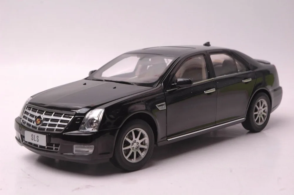 

1:18 Diecast Model for GM Cadillac SLS Black Alloy Toy Car Miniature Collection Gifts