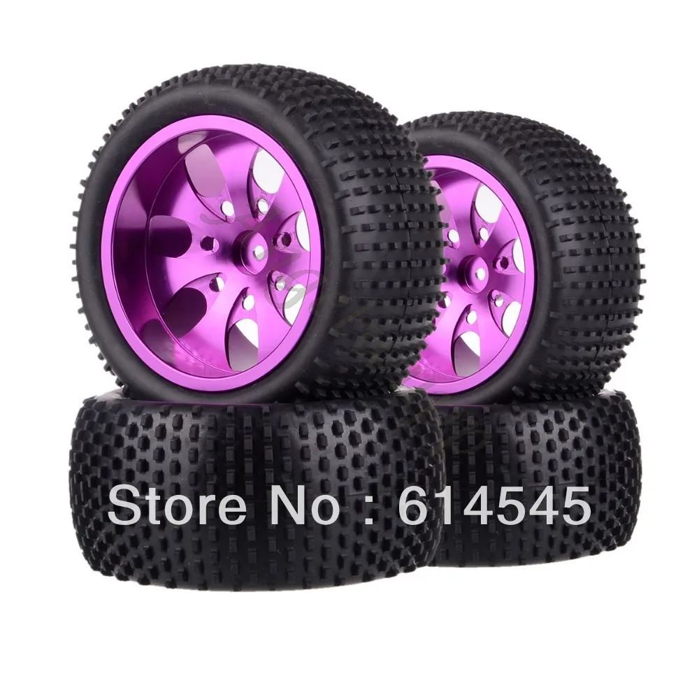 

DQR 4x RC Monster Truck Bigfoot Metal Wheel Rim & Tyre Tires 12MM HEX 88120 1:10 RC123 Store