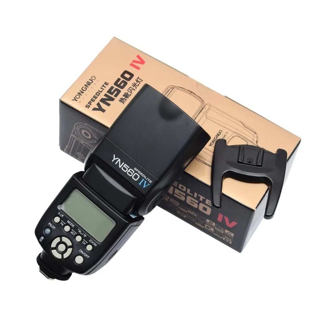 Yongnuo YN560 IV YN-560 IV Master Slave Radio Flash Speedlight со встроенным триггером для камеры Canon Nikon