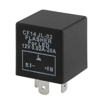 

TOYL LED RELAIS REPETITEUR CLIGNOTANT FLASHER E.L.B 3PIN for VOITURE MOTO