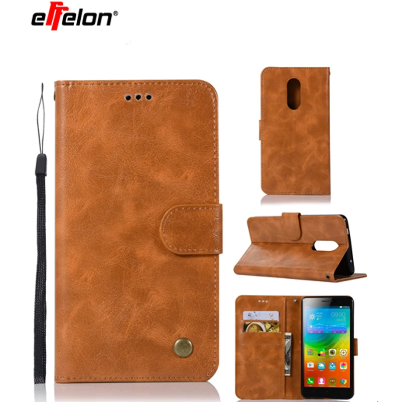 

New Phone Case For Lenovo K6 Note Cover Flip PU Leather & TPU Holder Wallet Case For Lenovo K6 Note Case Card Slot Handbag