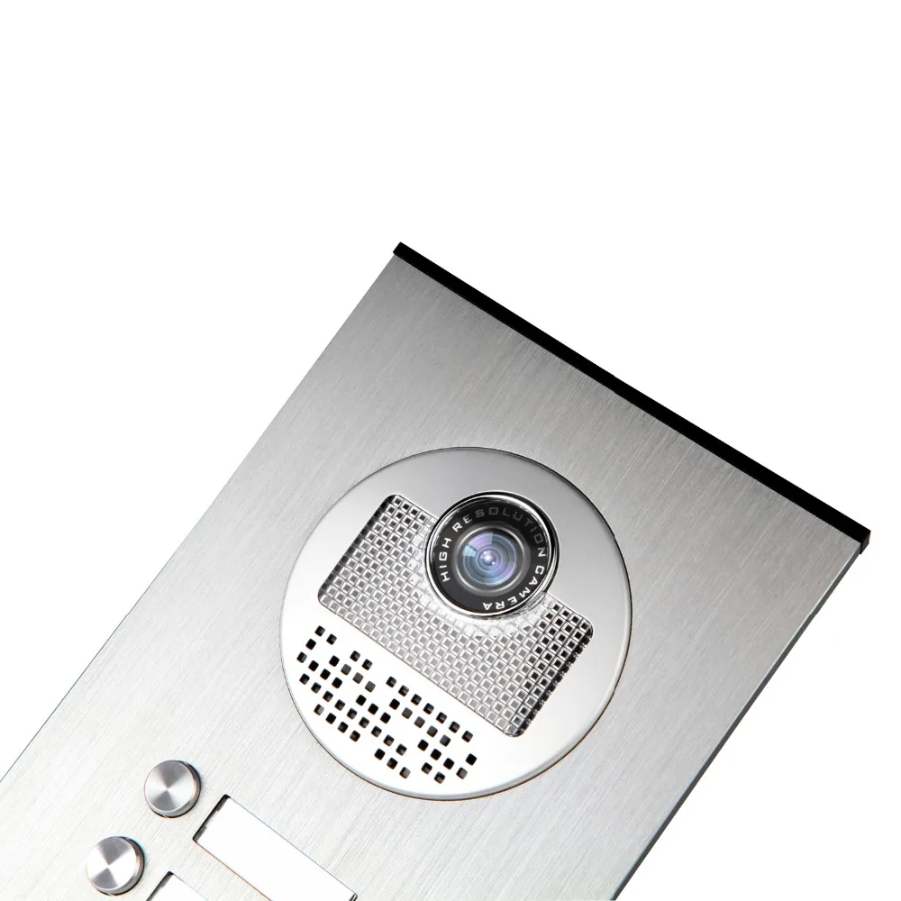 Yobangбезопасности 4,3 дюймов Цветная вилла видео телефон двери дверной звонок Система внутренней связи на вход RFID дверь камеры доступа для 4 единицы квартиры