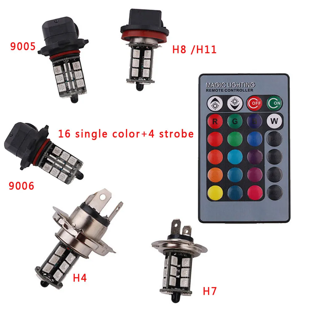 Светодиодсветильник лампа RGB 5050 SMD 27 светодиодная беспроводная головная с
