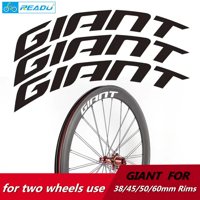 giant road bike decals
