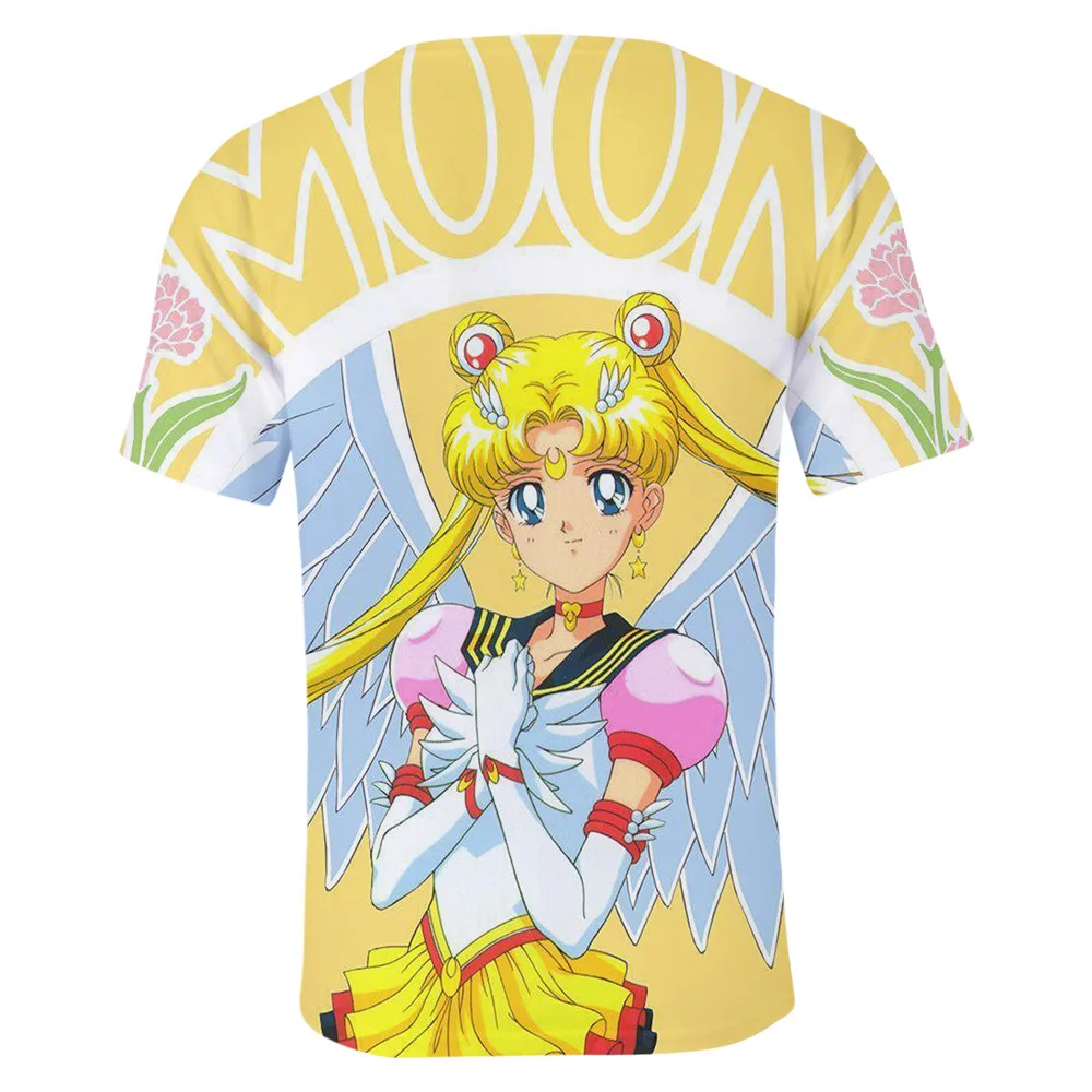 Sailormoon женская футболка японский аниме милый топ одежда Kawaii|Футболки| |