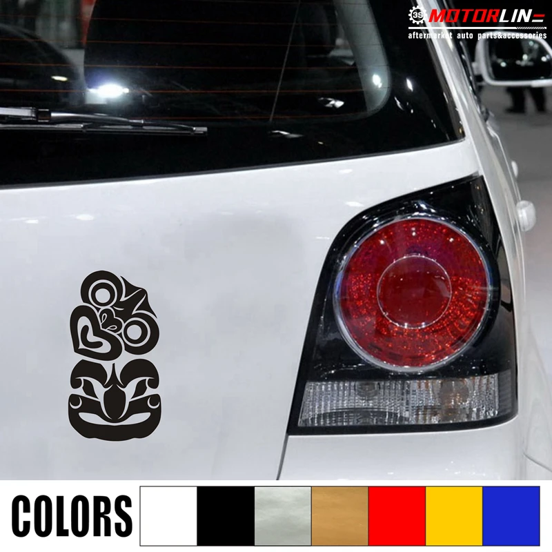 

Hei-tiki Maori Tiki New Zealand Decal Sticker Car Vinyl pick size color no bkgrd