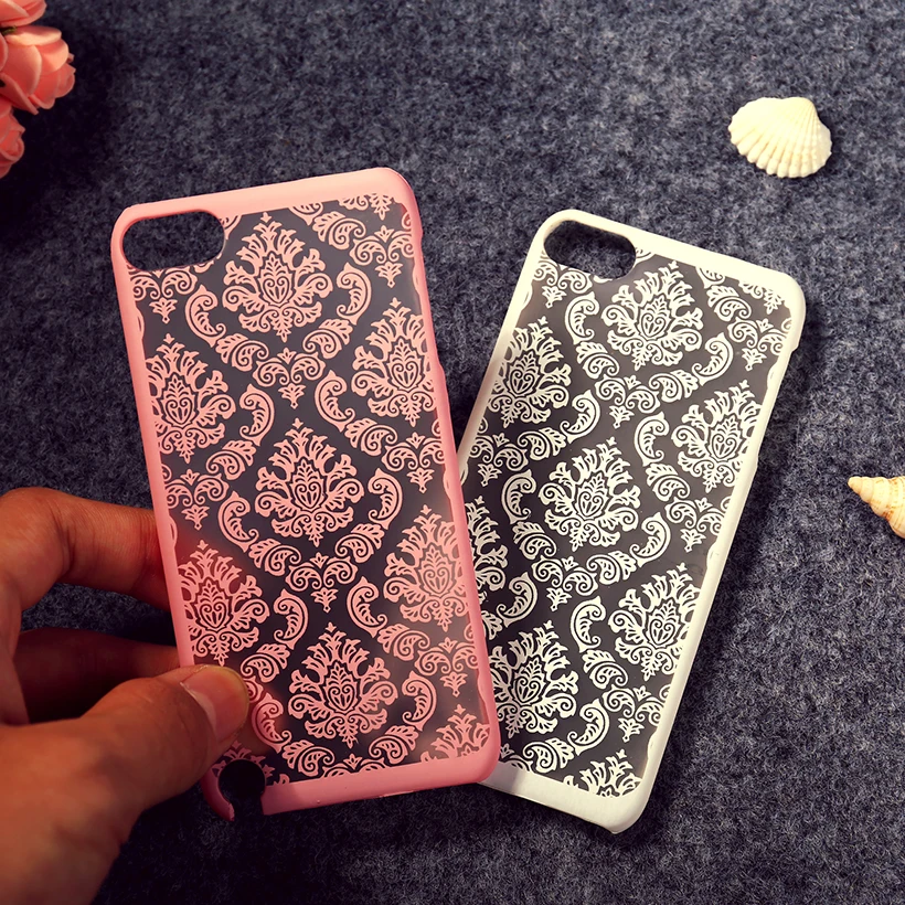 

Case SFor iPod Touch5 Cases Cqoue Fashion Hard PC Retro Hollow Flower Back Covers for iPodTouch 5 Bumper Funda Capa
