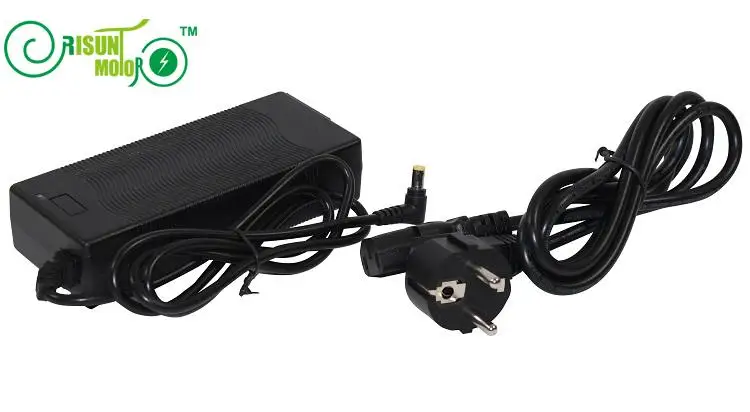 

Electric Bicycle 43.8V 2A LiFePO4 Battery Charger for 36V Ebike Battery In Black Plastic Case Input Voltage: 100-240V 50/60Hz