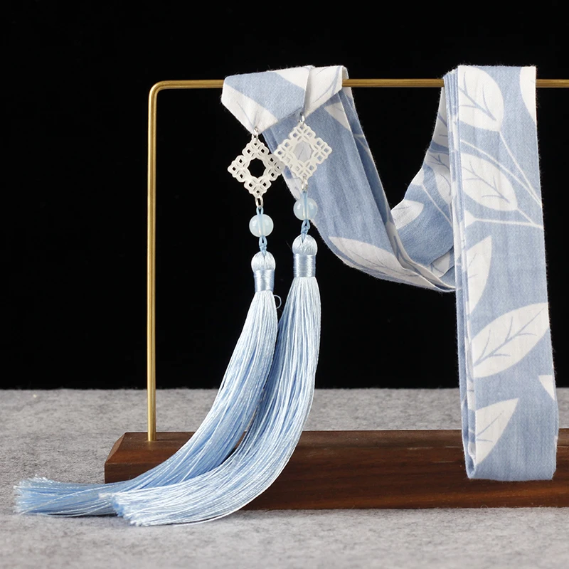 Mau Ye Zhichun Волосы и античный ласточкин хвост hanfu головной убор, чем древняя фея кисточкой кулон веревка для волос привязанная веревка для волос представление аксессуары - Цвет: Mau Ye Zhichun