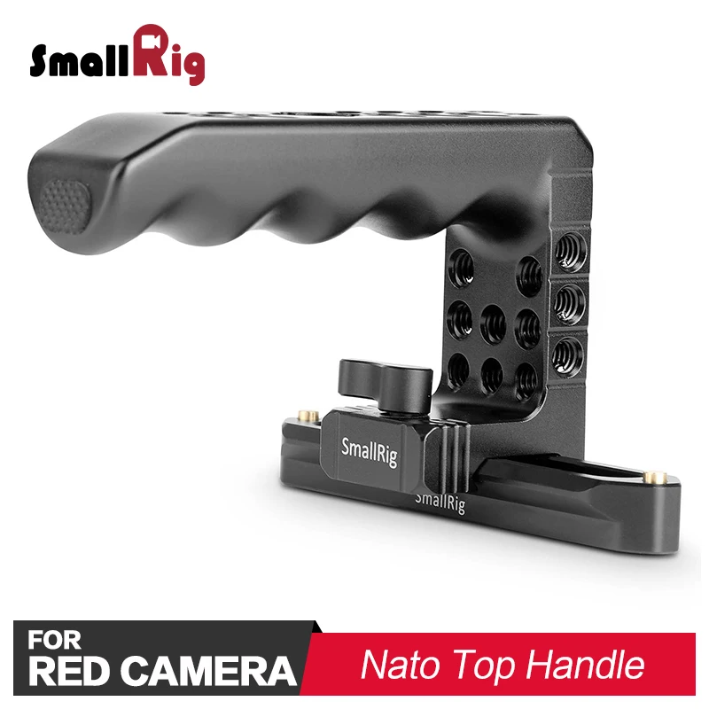 

SmallRig QR Quick Release NATO Top Handle for RED Cameras With Arri Locating Holes 1/4 Thread Holes 1961