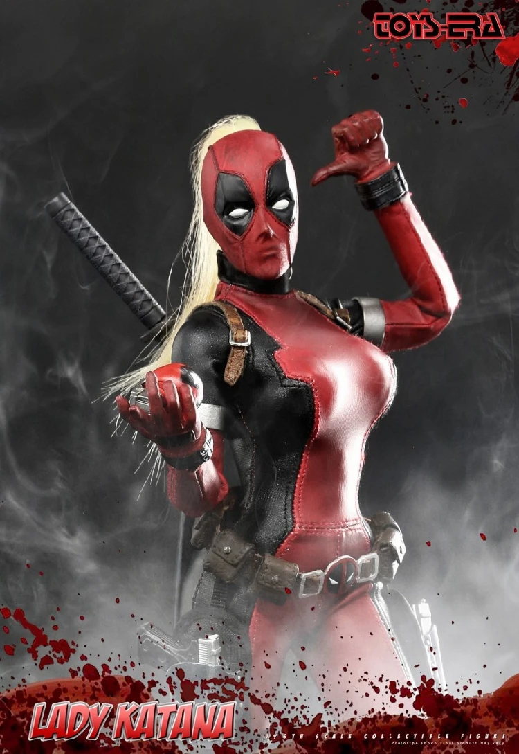 TOYS ERA TE021 1/6th scale Lady Katana Female Deadpoolin Action & Toy Figures from Toys