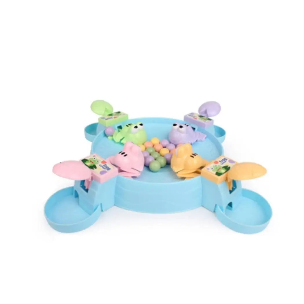 

Novelty Hungry Frogs Eating Bean Game Board above 4 years of age Children Casual Educational Toys