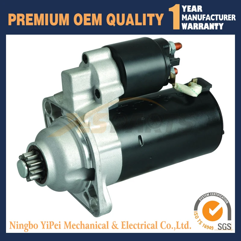 New Starter for Volkswagen Auto Beetle Golf Jetta Diesel 1.9 1.9L