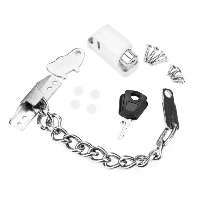 

Door Window Safety Lock Stainless Steel Chain Anti-Theft Security Limit Lock new hot