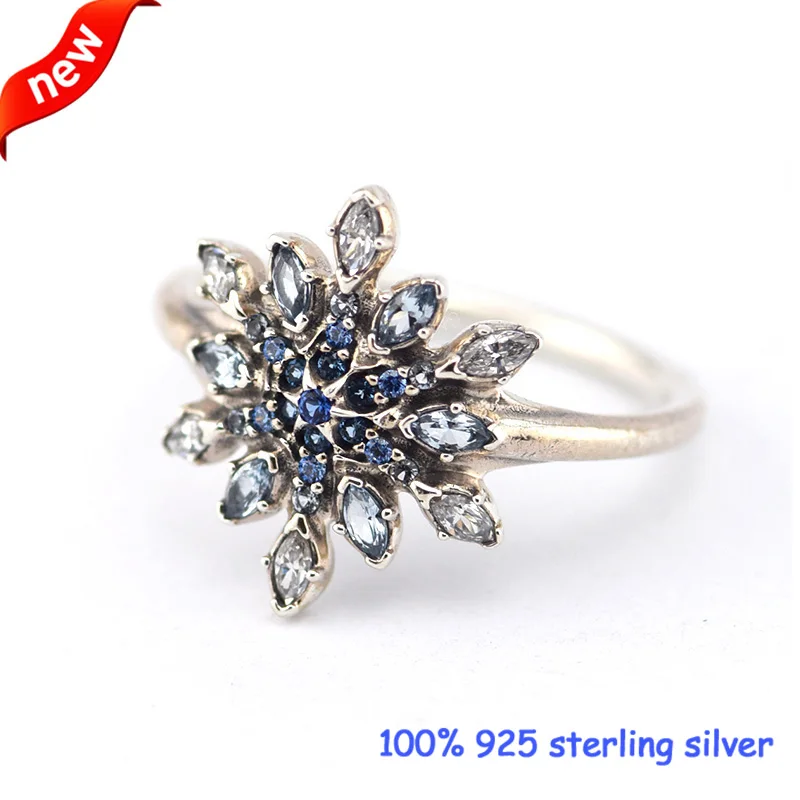 anello pandora con fiocco di neve anello pandora con fiocco di neve