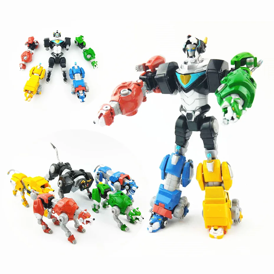 

Transformation Robot 5 IN 1 Voltron Super Alloy Soul Beast King Lions Metal Action Figure Toy Gift For Boy